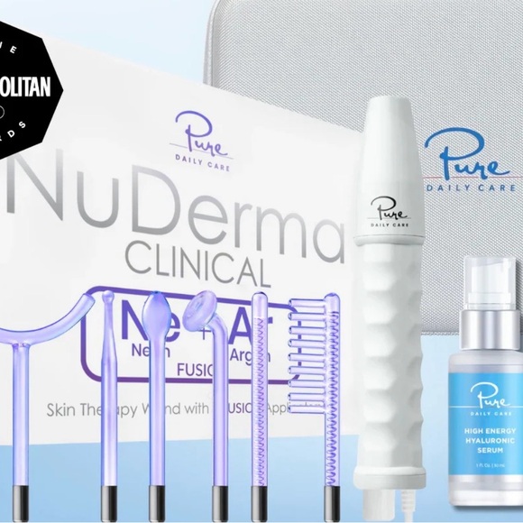 Skin Therapy Wand Set - White and Purple